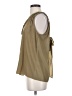 Catherine Malandrino Tan Sleeveless Blouse Size S - photo 5