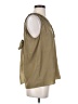 Catherine Malandrino Tan Sleeveless Blouse Size S - photo 4