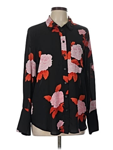 Who What Wear Long Sleeve Blouse (view 1)
