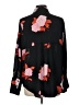 Who What Wear 100% Polyester Floral Black Long Sleeve Blouse Size L - photo 2