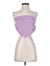 Glassons 100% Polyester Purple Tube Top Size 0 - photo 1