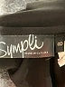 Sympli Solid Black Casual Dress Size 8 - photo 7