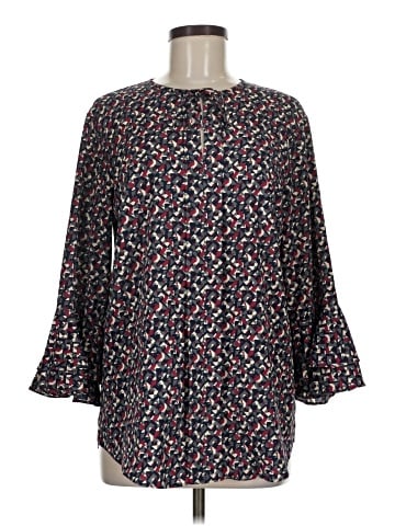 Lauren by Ralph Lauren 3/4 Sleeve Blouse (view 1)