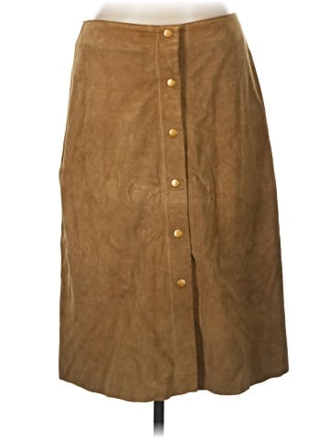 Banana Republic Leather Skirt (view 1)