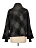 Chico's 100% Polyester Argyle Gray Coat Size Lg (2) - photo 2
