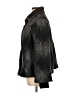 Chico's 100% Polyester Argyle Gray Coat Size Lg (2) - photo 5