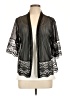 Unbranded 100% Polyester Black Kimono Size L - photo 1