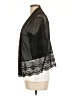 Unbranded 100% Polyester Black Kimono Size L - photo 5