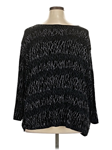 Maggie Barnes 3/4 Sleeve Top (view 2)