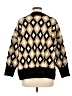 Zara Argyle Gold Black Pullover Sweater Size M - photo 2