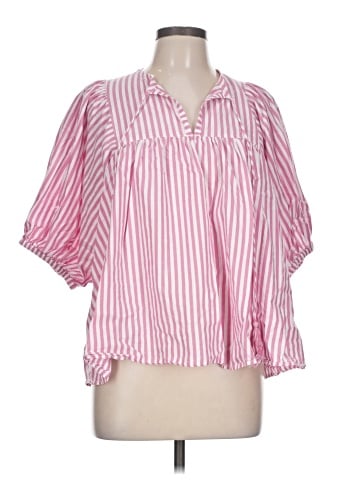 Philosophy Republic Clothing Short Sleeve Blouse (view 1)