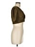 Zara Brown Short Sleeve Top Size M - photo 4