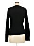 Madewell Black Texture &amp; Thread Jacquard Knot-Front Top Size M - photo 2