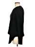 Madewell Black Texture &amp; Thread Jacquard Knot-Front Top Size M - photo 5