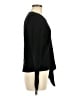 Madewell Black Texture &amp; Thread Jacquard Knot-Front Top Size M - photo 4