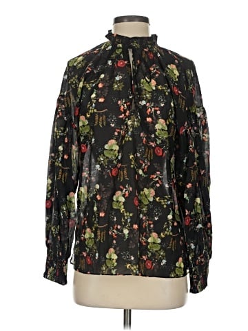 Alice + Olivia Long Sleeve Blouse (view 1)