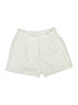 Maison d' Amelie 100% Polyester Solid Ivory Shorts Size 6 - photo 1