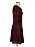 Max Studio Argyle Burgundy Casual Dress Size XS - photo 4