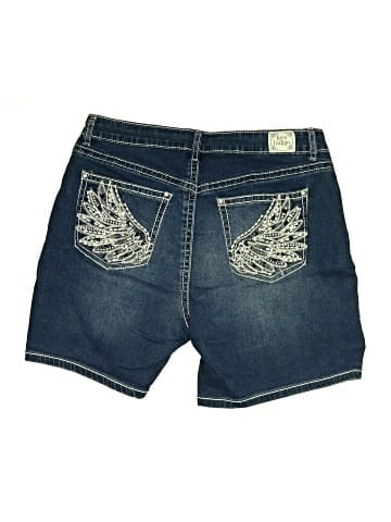 Love Indigo Denim Shorts (view 2)