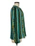 Kobi Halperin 100% Silk Teal Green Long Sleeve Silk Top Size M - photo 4