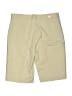 Etcetera Solid Tan Khaki Shorts Size 6 - photo 2