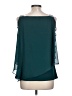 Chaus 100% Polyester Teal Sleeveless Blouse Size L - photo 2