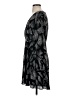 Express 100% Polyester Print Black Cocktail Dress Size S - photo 5