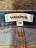 Vigoss Hearts Blue Jeans Size 30 waist - photo 7
