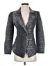 TOV 100% Polyester Animal Print Gray Blazer Size EU 36 / US 6 - photo 1