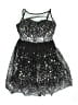 Emerald Sundae 100% Polyester Stars Black Dress Size 3 - photo 1