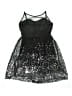 Emerald Sundae 100% Polyester Stars Black Dress Size 3 - photo 2