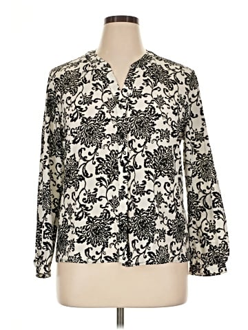 Laura Scott Long Sleeve Blouse (view 1)