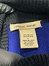 Vertical Design Color Block Blue Pullover Sweater Size L - photo 7