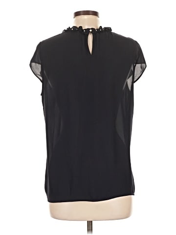 Karl Lagerfeld Paris Short Sleeve Blouse (view 2)