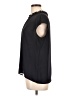 Karl Lagerfeld Paris 100% Polyester Black Short Sleeve Blouse Size L - photo 5