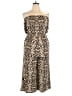 Blush Animal Print Gold Jumpsuit Size XL - photo 1