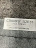 Chico's Houndstooth Gray Casual Pants Size XL Tall (3) - photo 8
