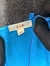 E&M Collection 100% Polyester Blue Sleeveless Top Size L - photo 7