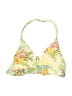 Unbranded Floral Yellow Swimsuit Top Size S - photo 1