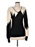 Reiss Chevron-herringbone Black Pullover Sweater Size S - photo 1