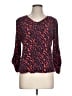 Gap Outlet Orange 3/4 Sleeve Blouse Size L - photo 1