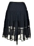 George 100% Polyester Polka Dots Blue Casual Skirt Size 14 - photo 2