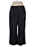 Next Stripes Black Dress Pants Size 14S - photo 1