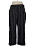 Next Stripes Black Dress Pants Size 14S - photo 2