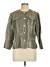 Ruby Rd. Metallic Green Jacket Size 12 - photo 1
