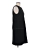 Pure Amici Solid Black Casual Dress Size M - photo 4