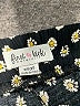 first kick Maternity 100% Rayon Polka Dots Gold Black Shorts Size S - photo 3