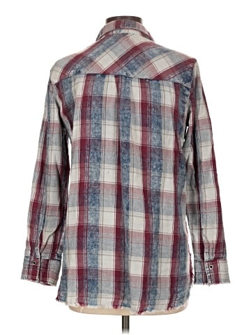 SNEAK PEEK Long Sleeve Button-Down Shirt (view 2)