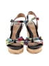 Sofft 100% Leather Green Wedges Size 8 - photo 2