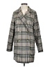 Kittenish Plaid Gray Coat Size S - photo 1